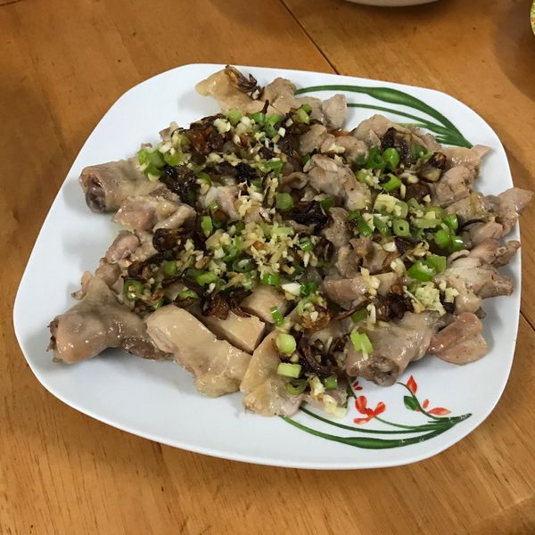 蔥油雞【電鍋料理】 : 涵妮一起做