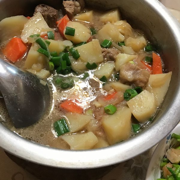 馬鈴薯燉肉 : 10一起做