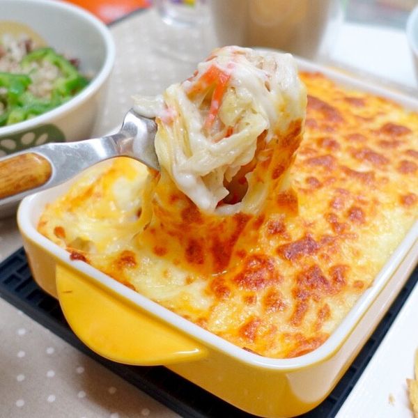 焗烤奶油白菜：Dolly Chen 一起做