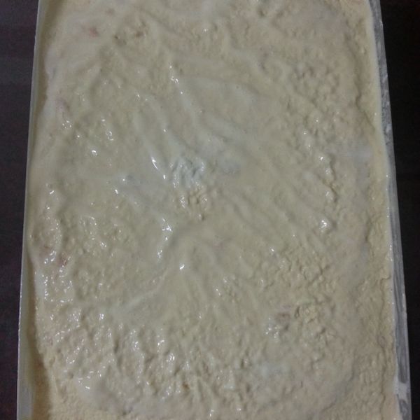 芒果雪酪 : momo一起做