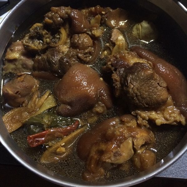 為父母添福添壽⋯香Q滷豬腳 : 巧手貓*Cynthia一起做