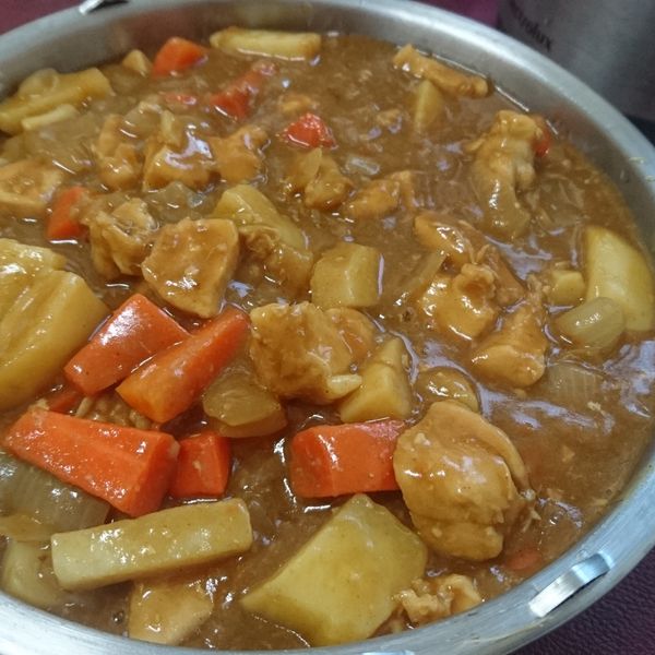 咖哩飯🍴 : 鎂鎂ㄟ照卡一起做