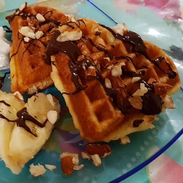 珍珠糖比利時鬆餅--Vitantonio : beautyyoko一起做