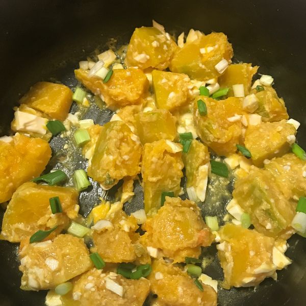 鹹蛋南瓜 (^(00)^) : nai一起做