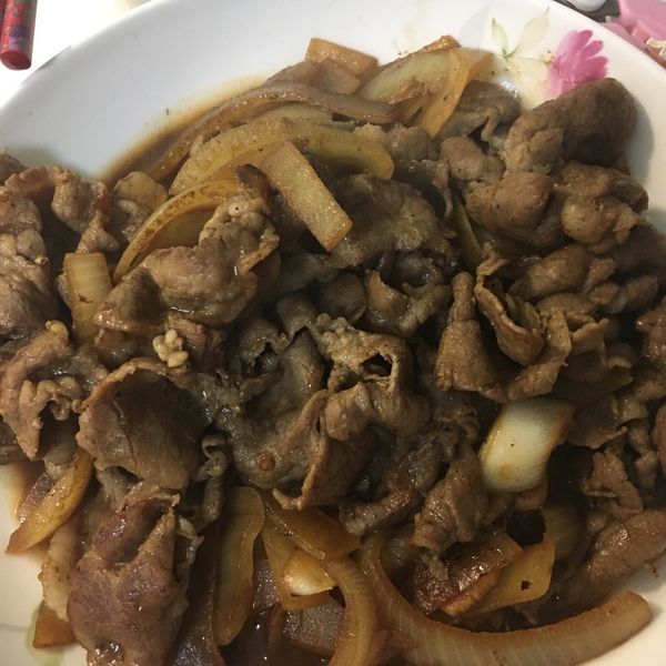 超下飯狠簡單照燒洋蔥炒豬肉片 : 蛋糕妹一起做