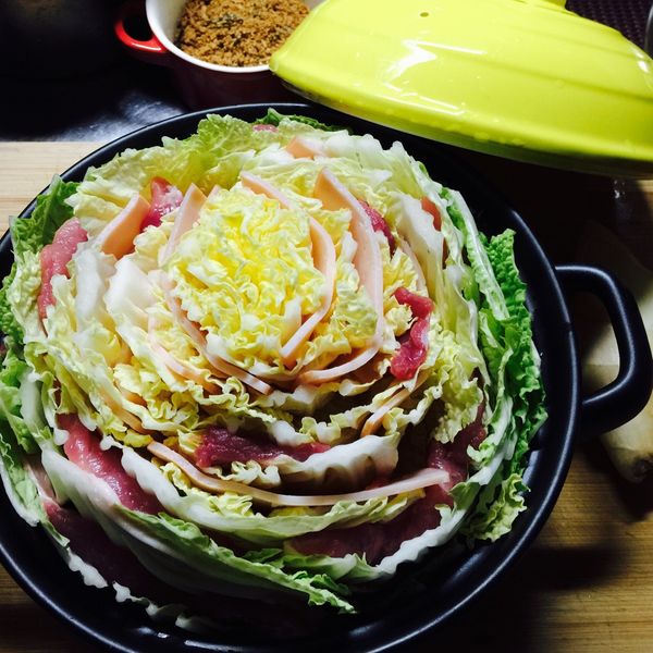 千層白菜鍋(花朵鍋)簡單做:蘇晞 一起做