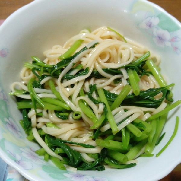 苦茶油拌麵線【美極鮮味露】 : 維尼一起做