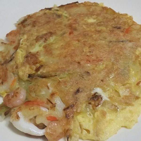 韓式海鮮煎餅~簡單不失敗 : Thea一起做