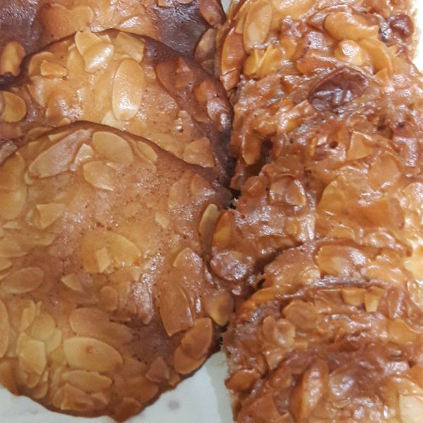 零失敗香脆杏仁瓦片：藍靜婷 一起做