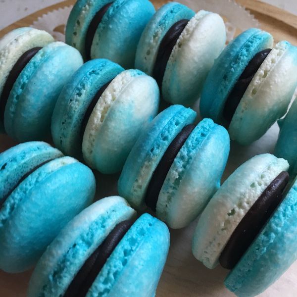 情人節馬卡龍 : 淳一起做