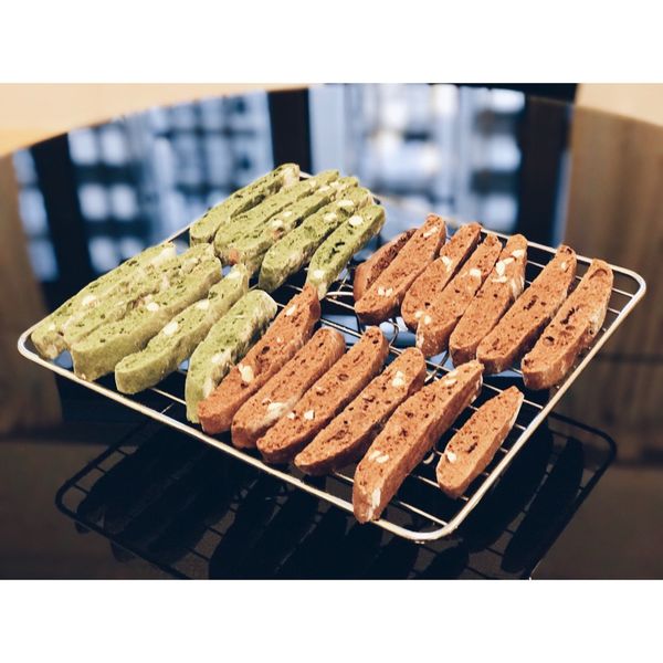 義大利脆餅 Biscotti：Em 一起做