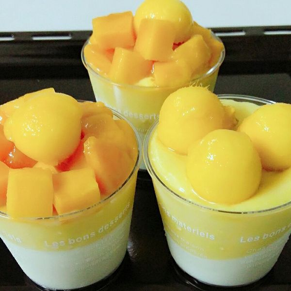 [阿妮塔♥sweet] 雙色芒果奶酪。 : yueh一起做