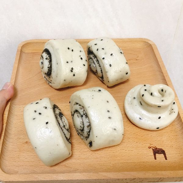 黑芝麻饅頭 : 淑琳一起做