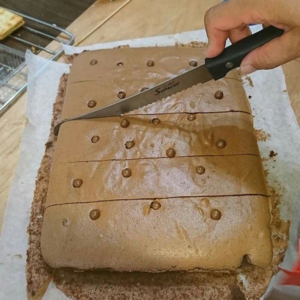 可可枕頭蛋糕 : 楊玉好一起做