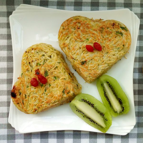 十分鐘早餐─麻油煎麵線 : 林玲一起做