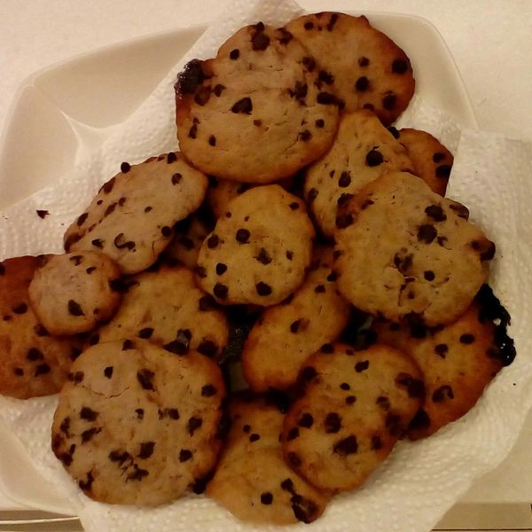 美式巧克力豆軟餅乾 : Lena Petrikov一起做