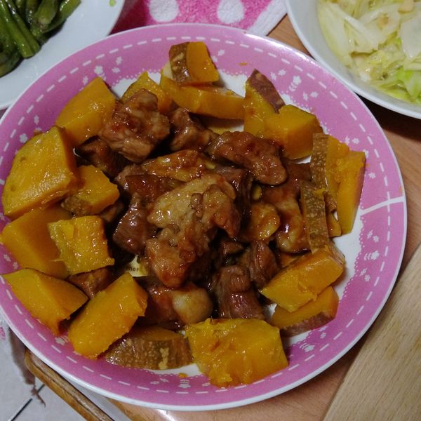 南瓜燒肉 : Elvira Mysia一起做