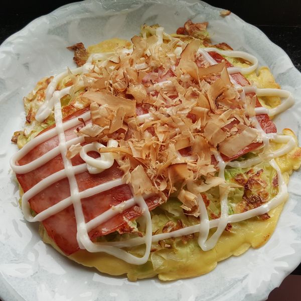 大阪燒：洋蔥 一起做