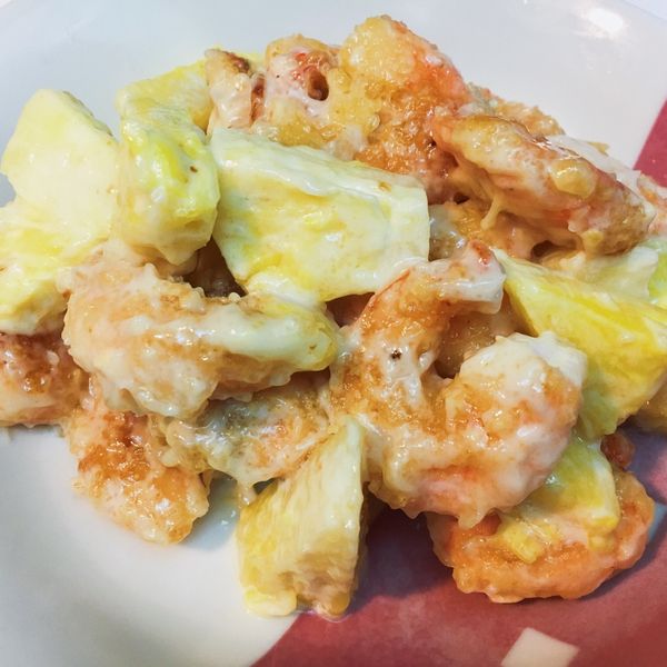 新手零失敗的鳳梨蝦球［全聯料理王大賽］ : 戀抹茶一起做