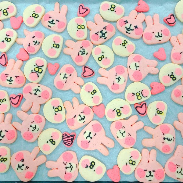 卡娜赫拉造型餅乾 : ling. 💤一起做