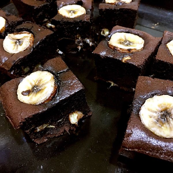 零失敗【香蕉巧克力布朗尼】 : 貪吃毛一起做
