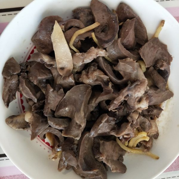 麻油炒豬心 : 樂一起做