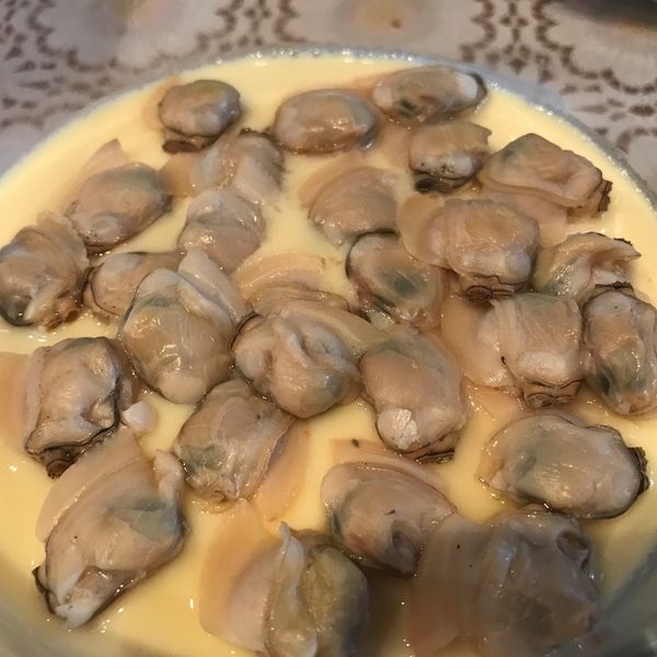 超滑嫩鮮蛤蜊蒸蛋 : Dorise Huang一起做