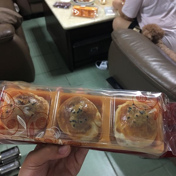 蛋黃酥 : 張熒珮一起做