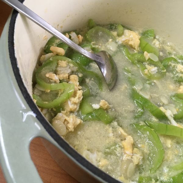 滑蛋絲瓜：菜鳥主婦Ｑ 一起做