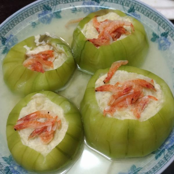 10分鐘上菜─無油料理─清蒸絲瓜盅 : Jessie Chen一起做