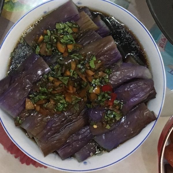 涼拌茄子🍆 : 良良黃后一起做