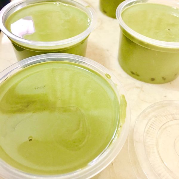 抹茶牛奶布丁 : 保持淡定一起做