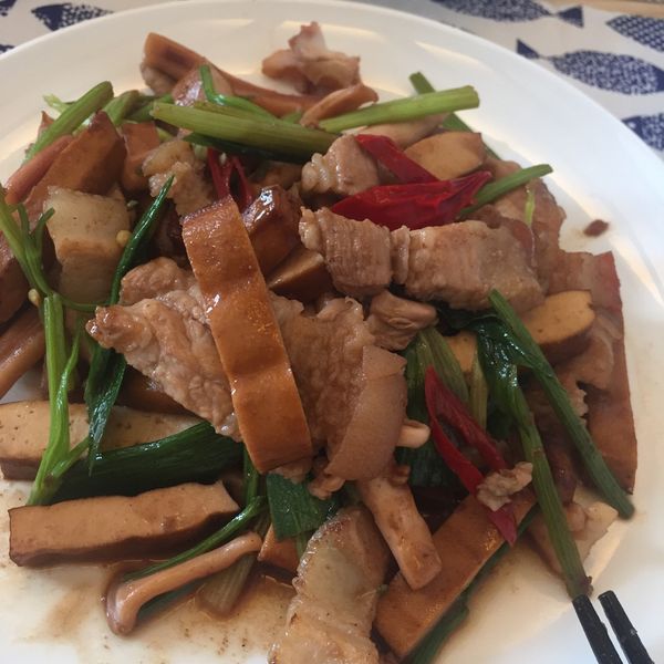 不需油炸，簡單做客家小炒：Liu Liuliu 一起做