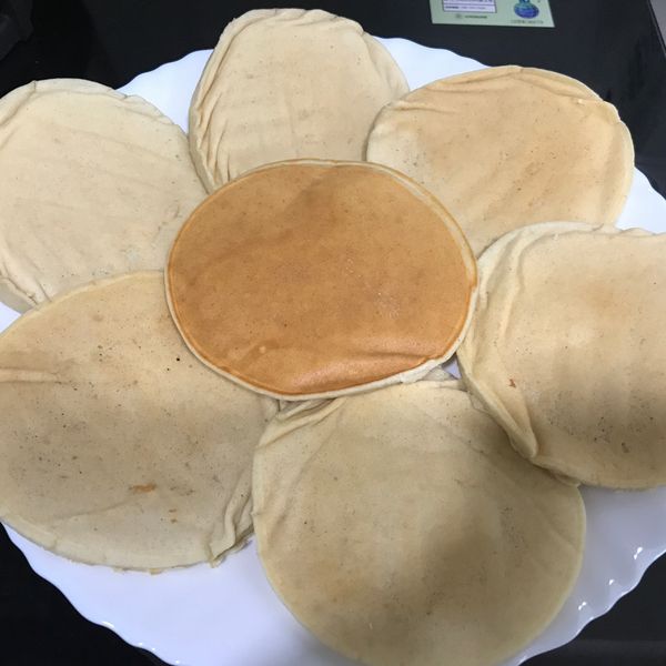 香蕉鬆餅：莊琬婷 一起做