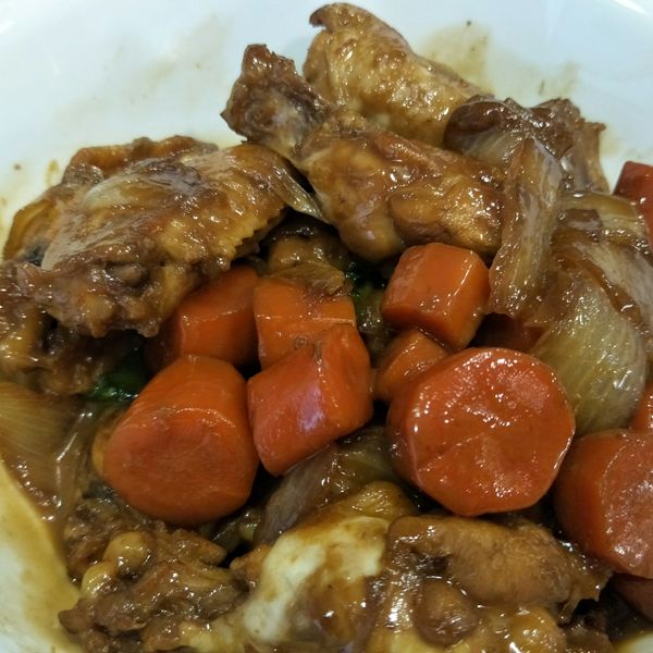 洋蔥燒雞肉 : Laney Hung一起做