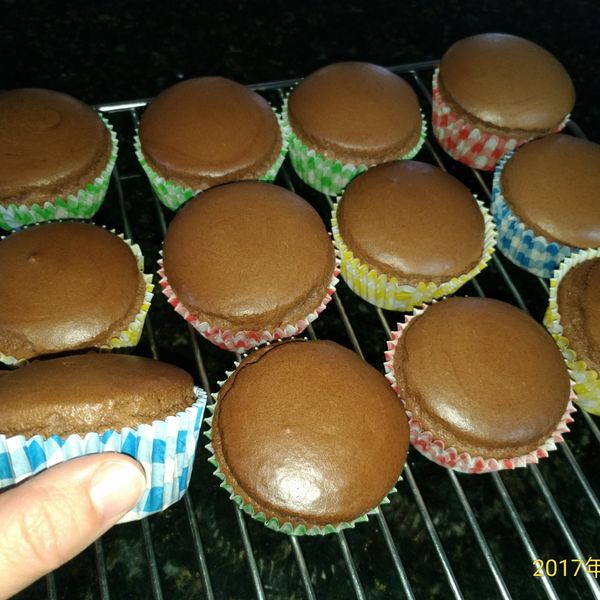 巧克力杯子蛋糕 : Cecilia Wei一起做