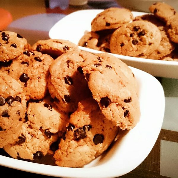 美式巧克力豆餅乾 : 韓棋安一起做