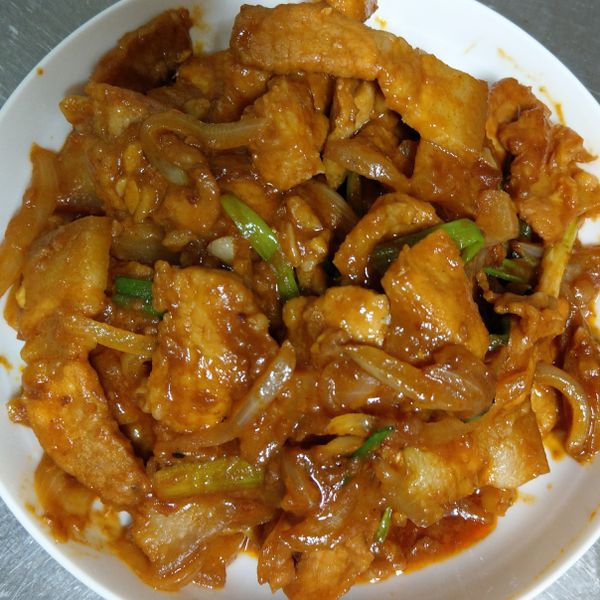 韓式辣炒五花肉：Mindy Hong 一起做