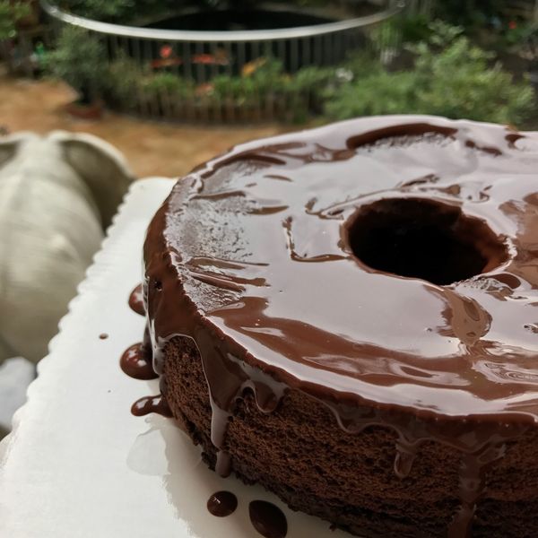 燙麵Q潤巧克力戚風：朱古力 一起做