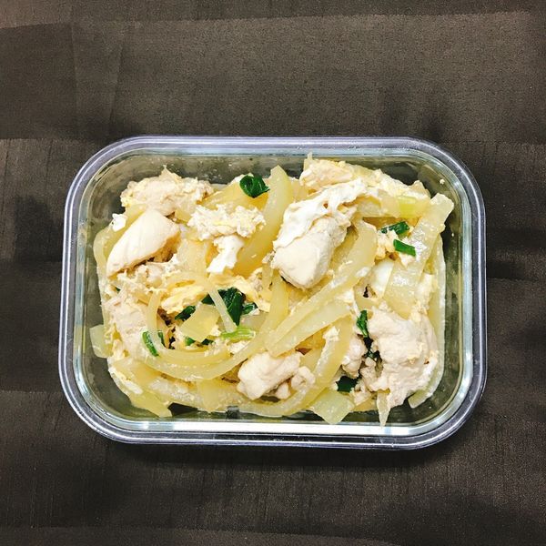 親子丼飯：WTT 一起做