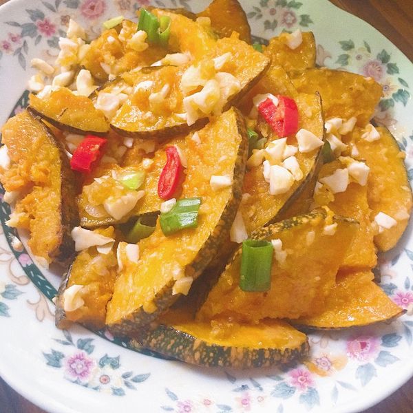 金沙南瓜 : 陳達可一起做