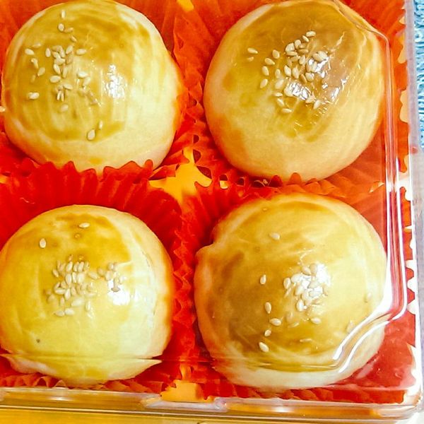 黃金完美比例 鴛鴦蛋黃酥【麻薯蛋黃酥】：賴淑芬 一起做