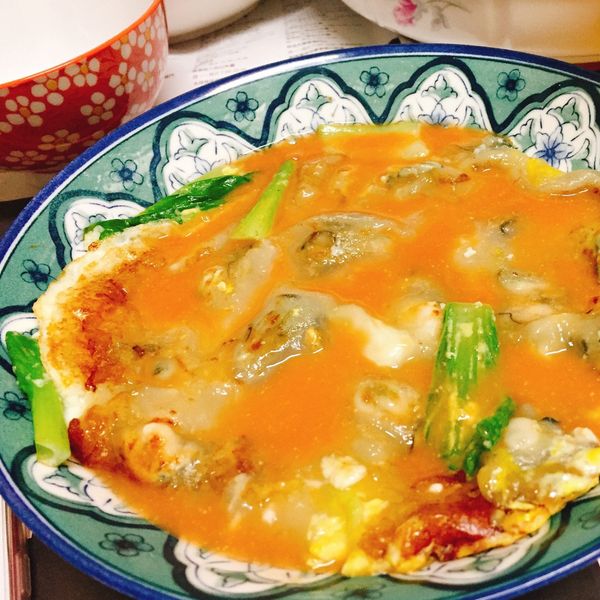 夜市蚵仔煎 : 涼仔一起做