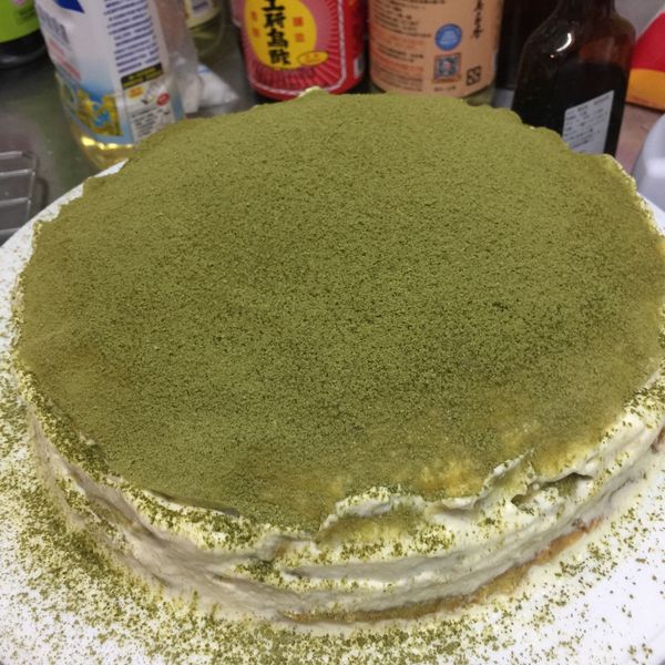 🍵抹茶千層蛋糕🍵～免烤箱 : Ching Yi Cheng一起做
