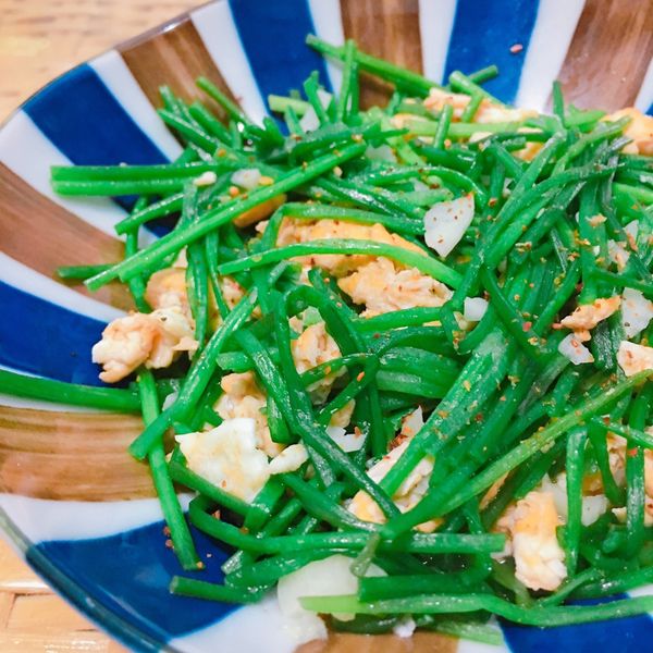 水蓮炒蛋 : Maki一起做