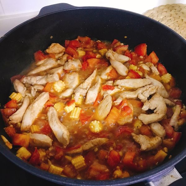 【厚生廚房】蕃茄炒雞絲 : Chang Sharon一起做