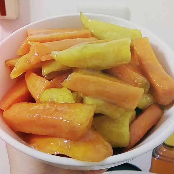 甜滋滋蜜地瓜 ♥：游子萱 一起做