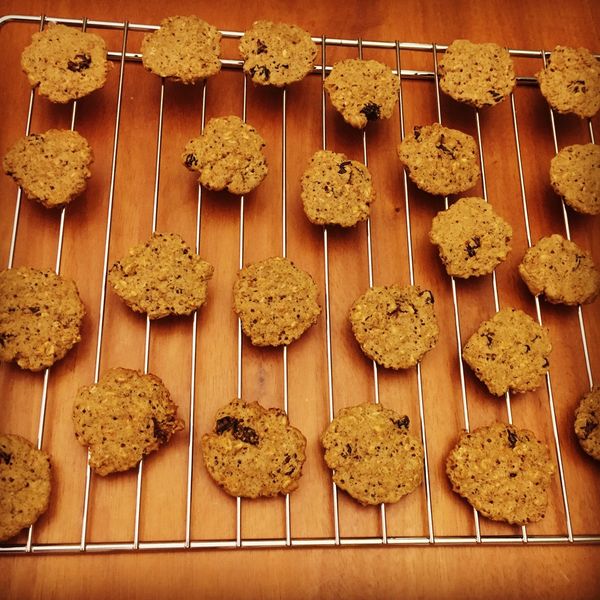 有機藜麥燕麥雜糧餅乾 : Tiffany一起做