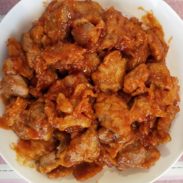 韓式糖醋肉 : 樂一起做