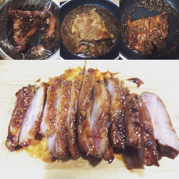 簡易蜜汁叉燒肉（免烤箱） : 蔡Sunny一起做